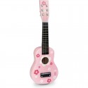 Guitarra Rosa de Flores de Vilac