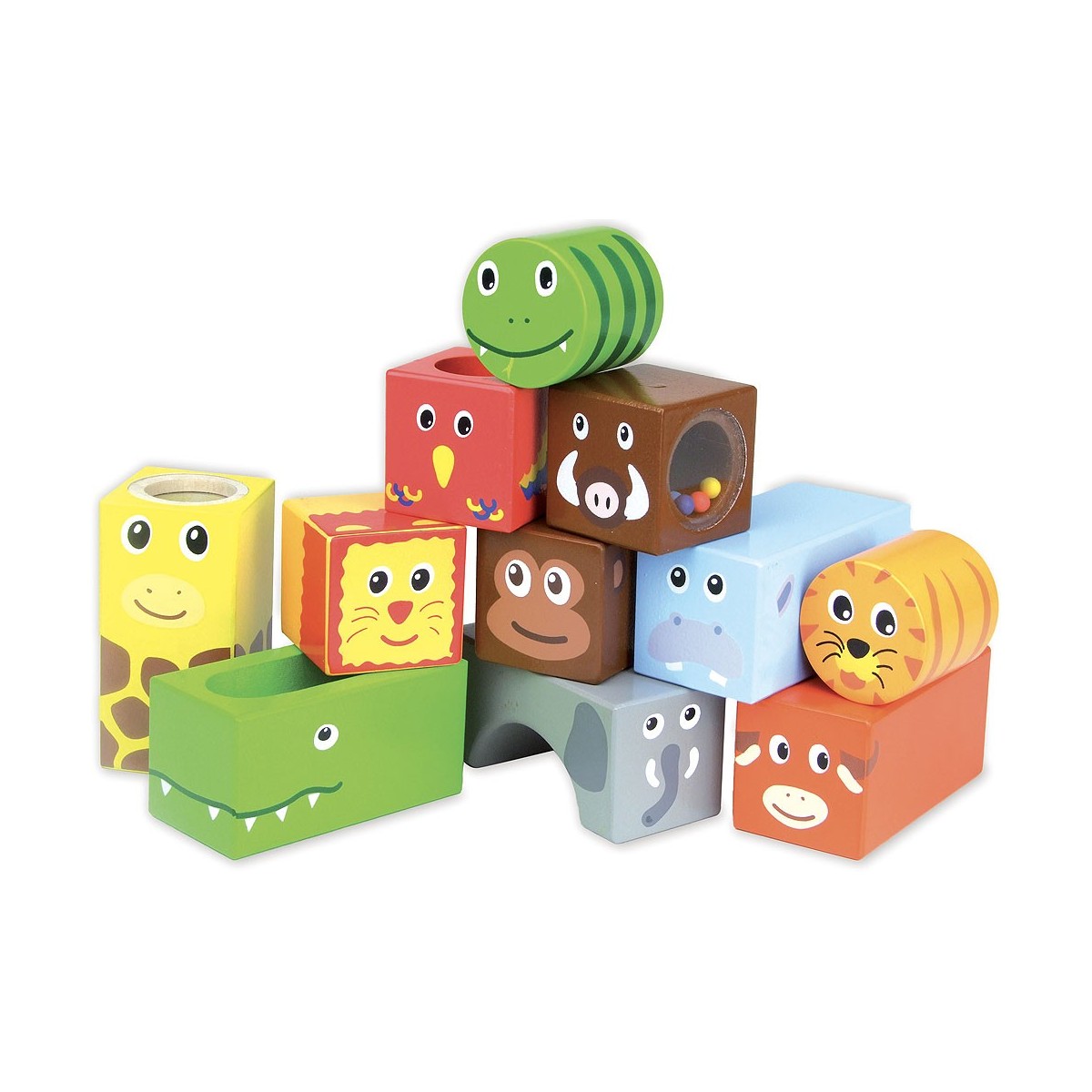 Mix de Cubos juego de composición de madera 3D Haba - envío 24/48h -   tienda de juguetes creativos