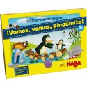 Mis Primeros Juegos: ¡Vamos, Vamos, Pingüinito! de Haba