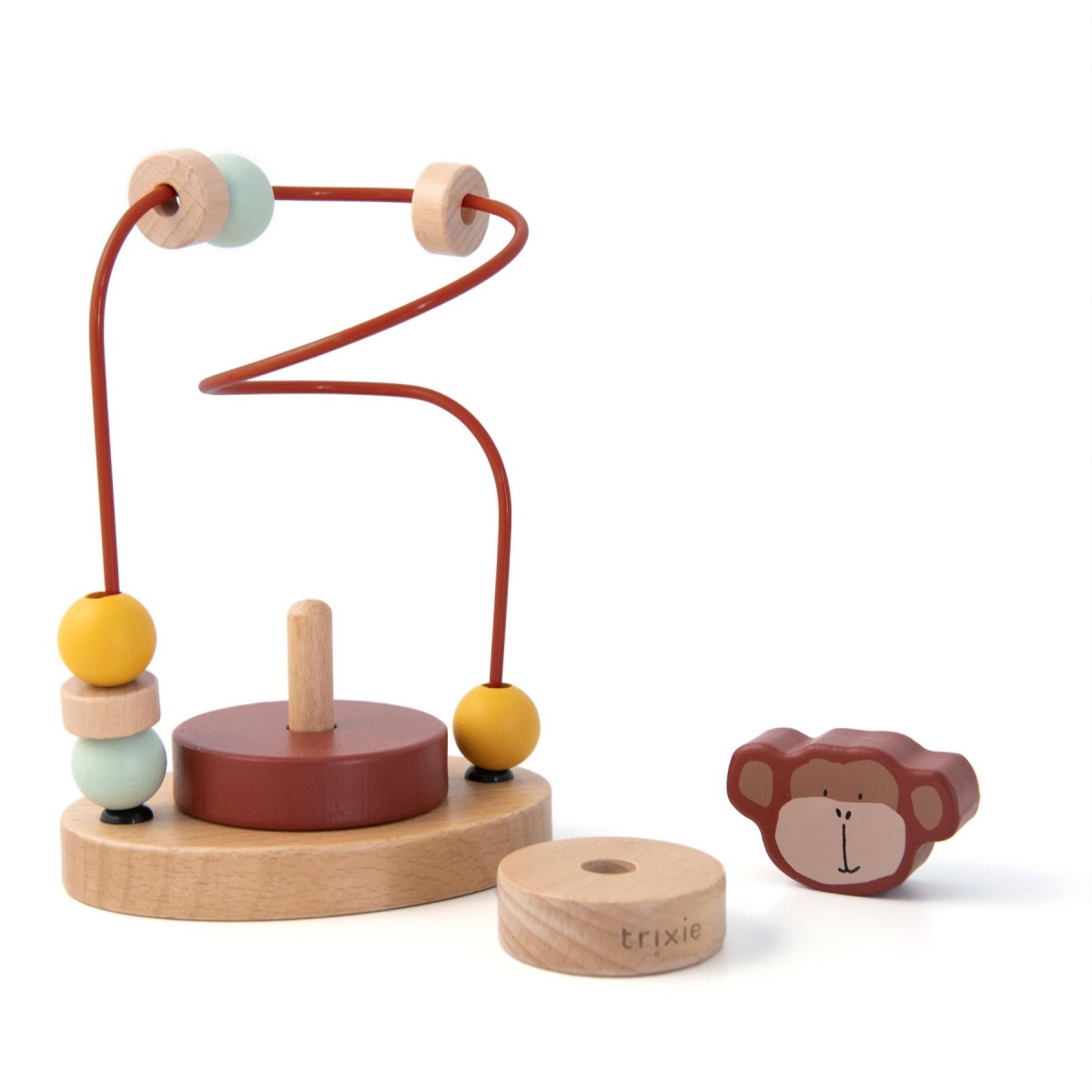 Tabla de equilibrio con laberinto Montessori