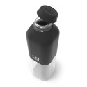 Botella de 0,5L Positive color negro
