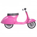 Correpasillos moto scooter PRIMO classic rosa de Amboss Toys