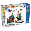 MAGNA-TILES Clear Colors Set de 100 Piezas