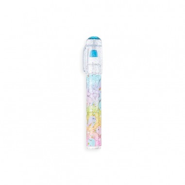 Rainbow Glitter Gem Scented Erasers Gomas Azul