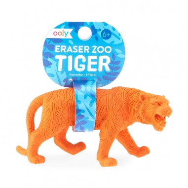 Zoo Eraser Tiger Goma