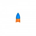 Blast Off Erasers & Sharpeners Goma Azul y sacapuntas