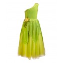 Vestido verde claro de Princesa Tiana/ Campanilla (2-3 años) de Teresita Orillac