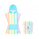 Poncho Rainbow Pastel Talla 2 a 4 años