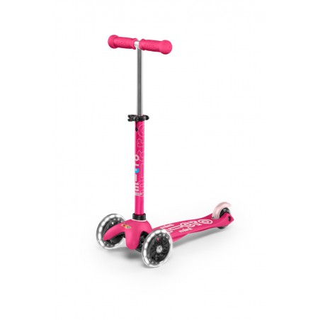 Patinete Mini Deluxe Rosa con luces LED para ni os de 2 a 5 a os
